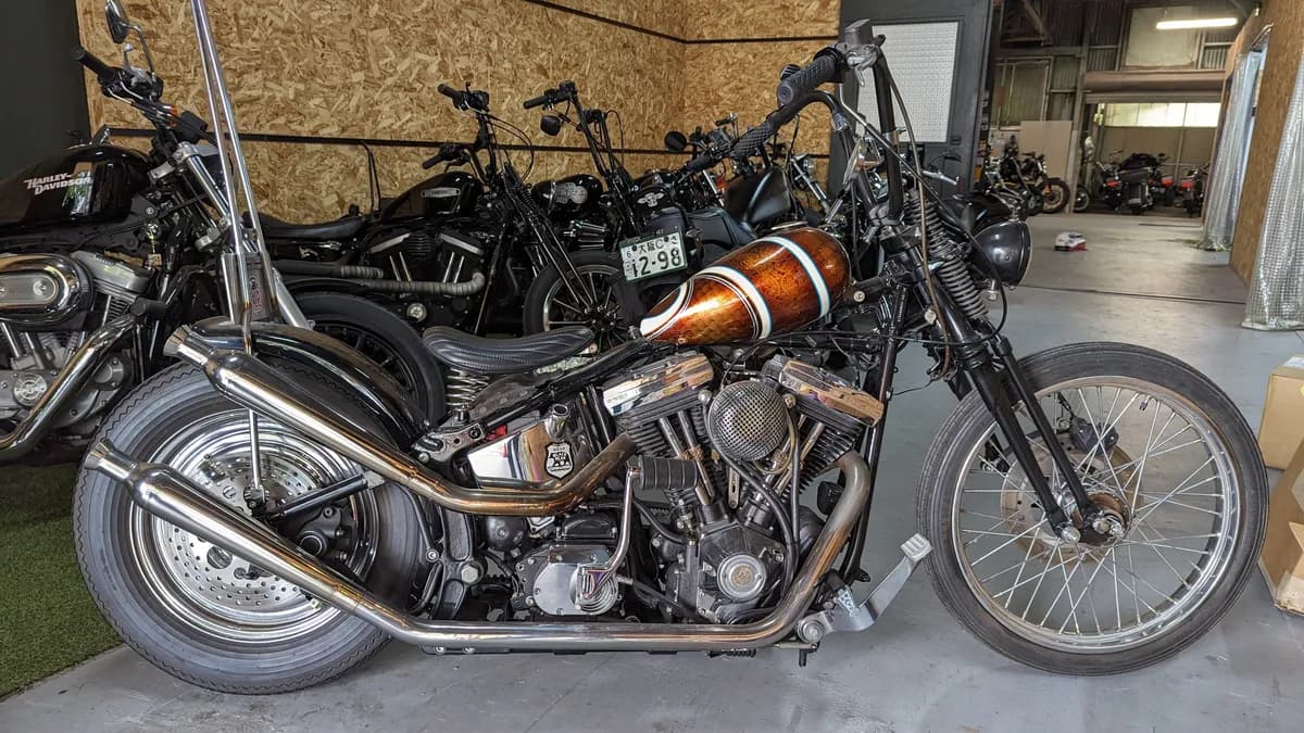 ハーレーダビッドソンのカスタム事例